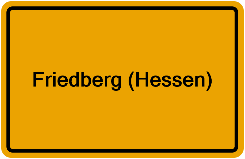Handelsregister Friedberg (Hessen)